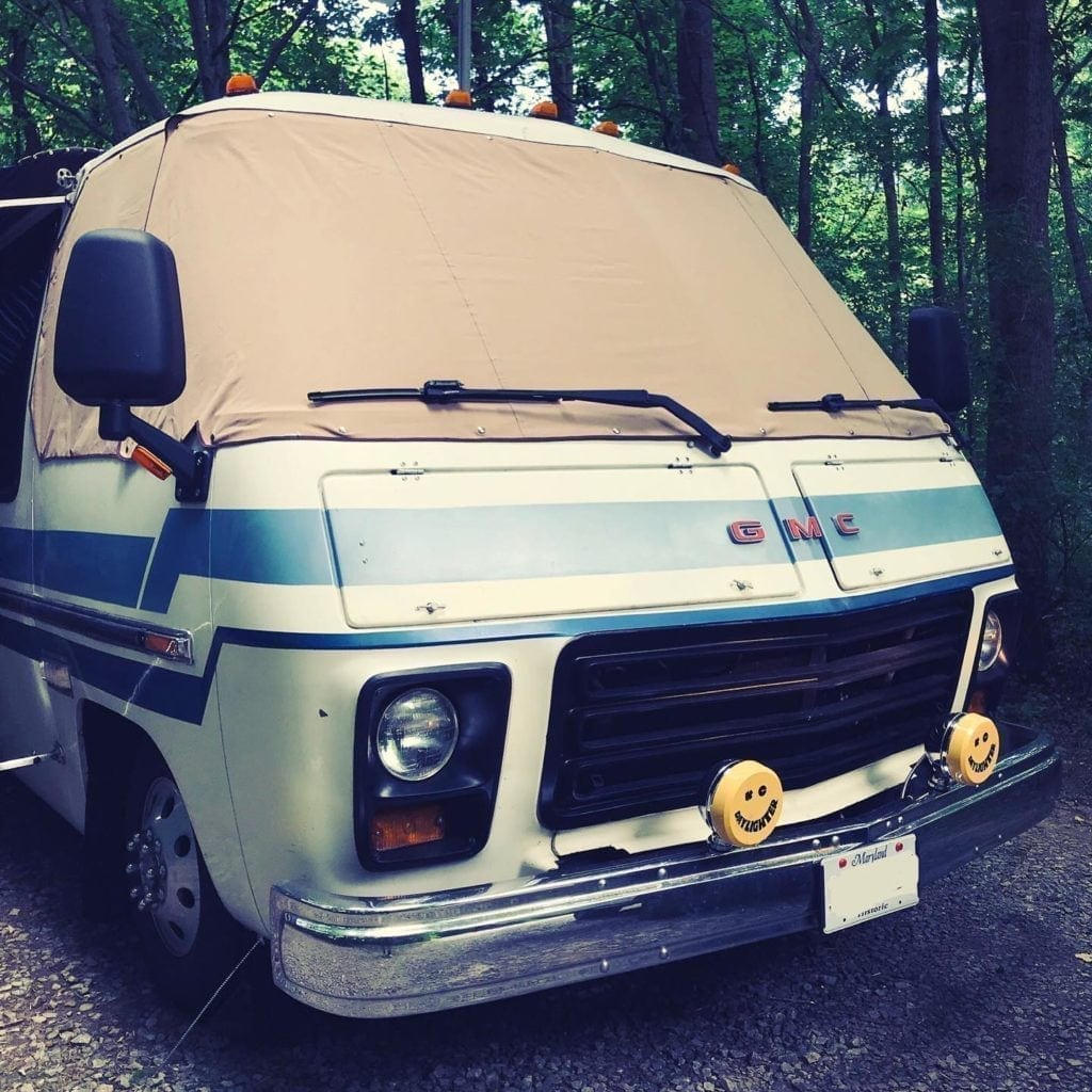 Photograph of a 1973 GMC Motorhome