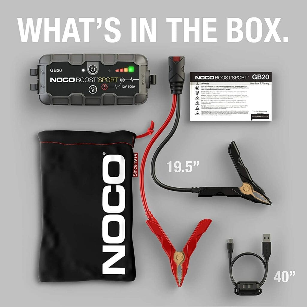 Noco Boost Plus Maintain Battery