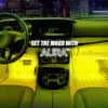 OPT7 Aura Pro LED Lightstrip auto car truck rv camper motorhome Aura_eBay_GIF_FLAT OPT7 Aura PRO Car Interior Lighting Kit Bluetooth Smart-Color LED Strip - 4pc