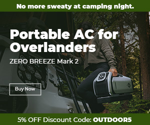 Mark 2 AC OUTDOOR5 Portable AC for Overlanders Banner"